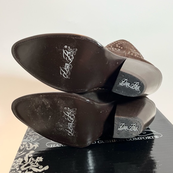 Dan Post Stud Boot NWT from Sundance Brown Size 8 - Picture 10 of 10